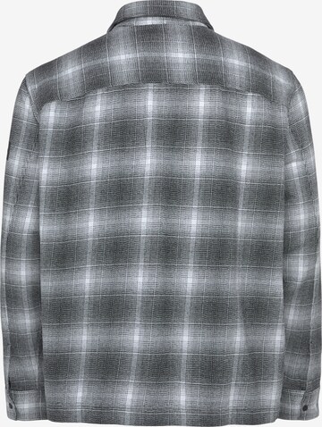 Calvin Klein Big & Tall Regular Fit Hemd in Grau
