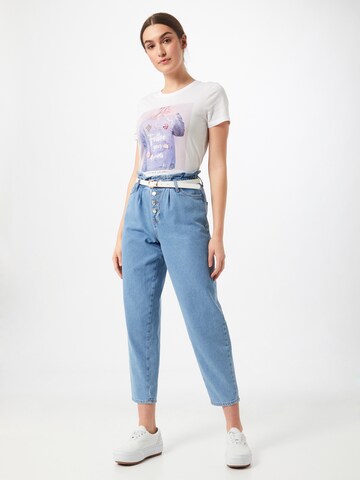 Tapered Pantaloni cu cute 'Cuba' de la ONLY pe albastru