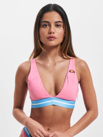 ELLESSE Triangel Bikinitop 'Badian' in Pink: predná strana