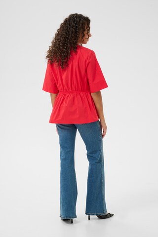 CULTURE Blouse 'Zeta Antoinett' in Rood
