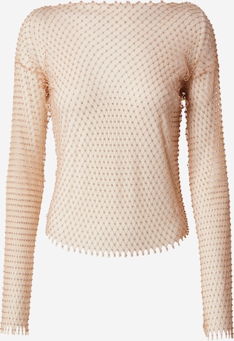 Guido Maria Kretschmer Women Shirt 'Phyllis' in Beige: voorkant