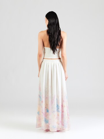 Jupe 'YASFLORENCE' YAS en beige