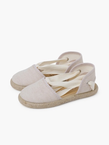 Sandales Pisamonas en beige