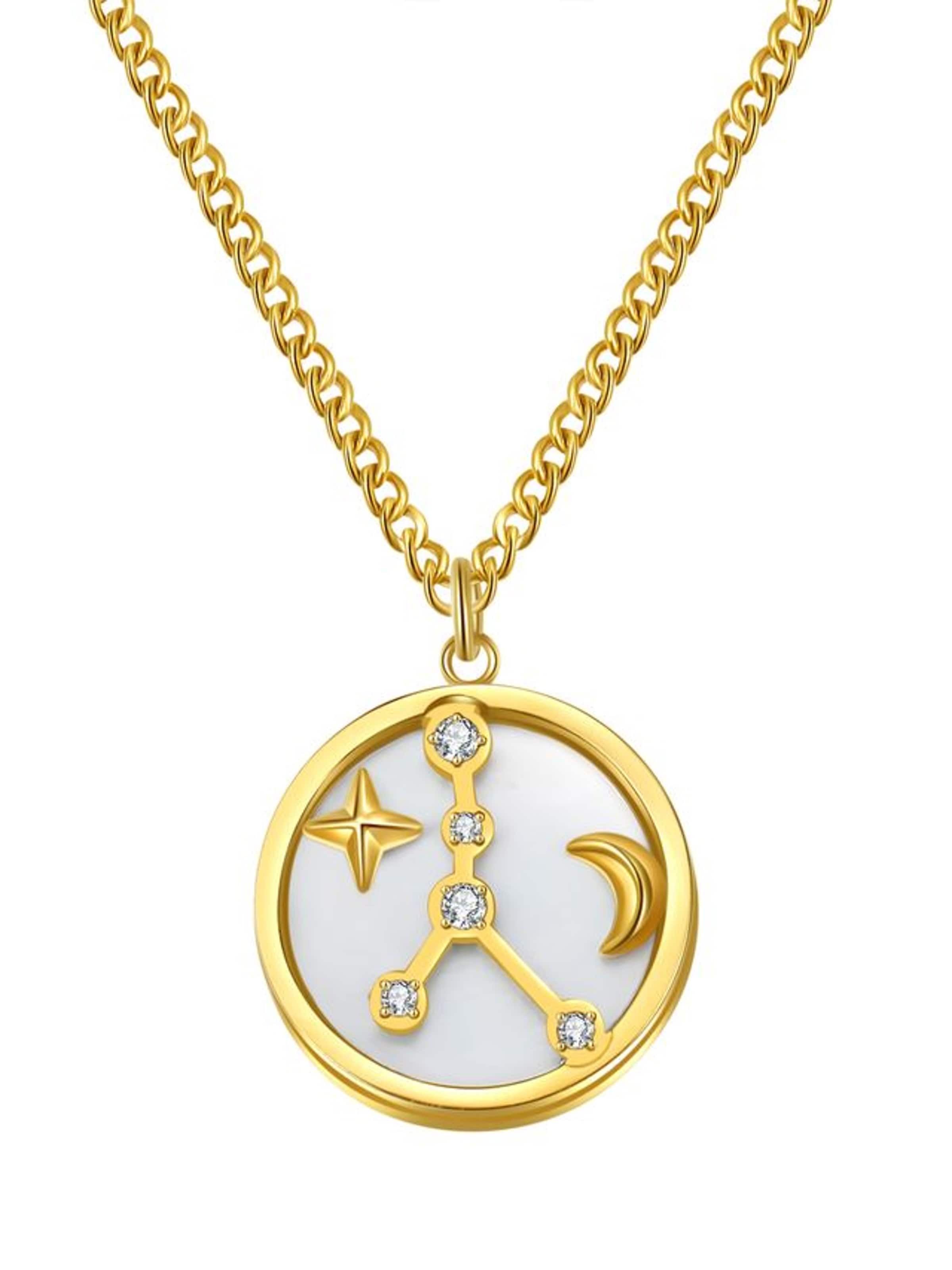 Hey Happiness - Cadena 'Celestial Cancer' en oro