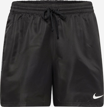 Nike Swim Swimming Trunks in Black: front