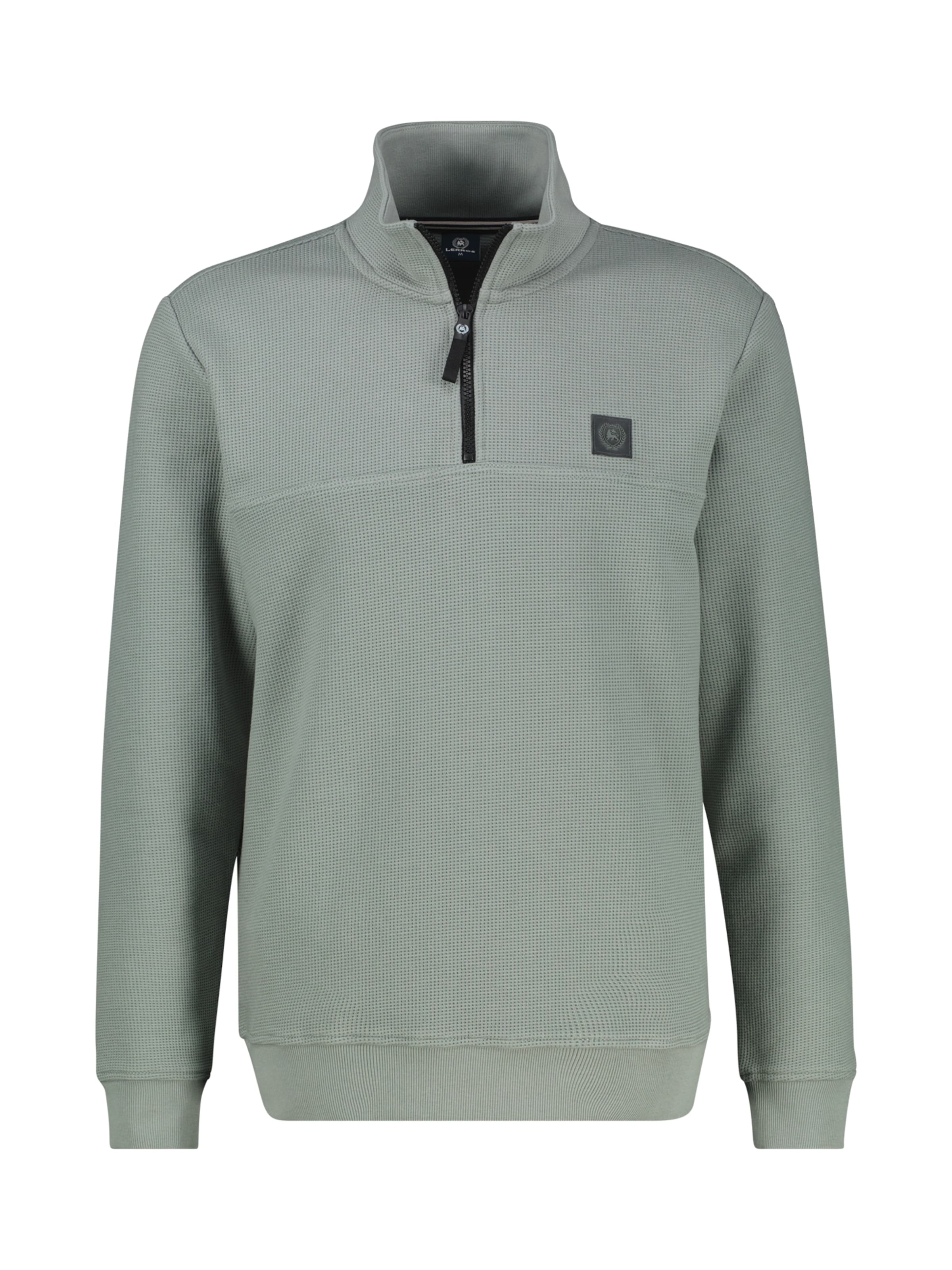 Sweat-shirt LERROS en gris : devant