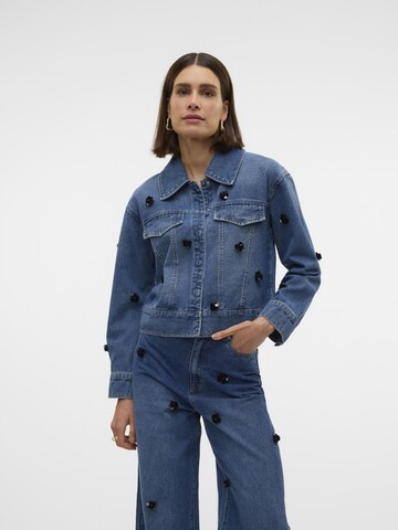 VERO MODA Between-season jacket 'LINEA' in Blue: front