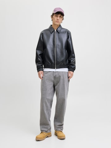 pelēks JACK & JONES Baggy Džinsi 'JJIAlex Original'