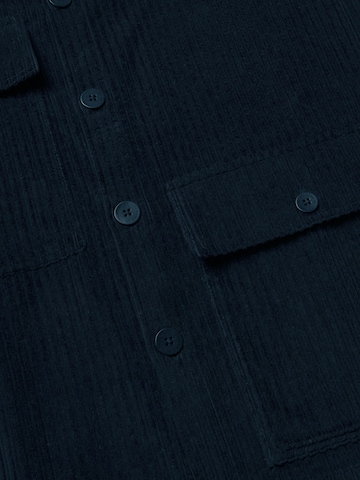 Thinking MU Regular fit Button Up Shirt in Blue