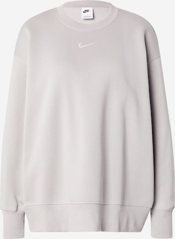 Sweat-shirt 'PHNX FLC' Nike Sportswear en gris : devant