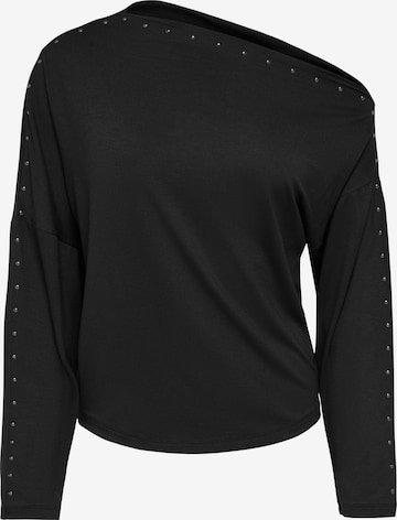 T-shirt 'ONLRox' ONLY en noir : devant