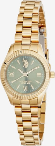 Orologio analogico 'Charlotte' di U.S. POLO ASSN. in verde: frontale
