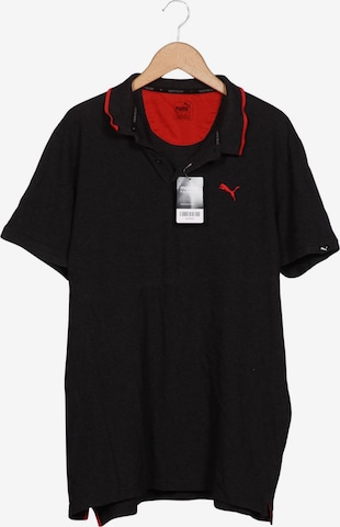 PUMA Poloshirt XXXL in Schwarz: Vorderseite