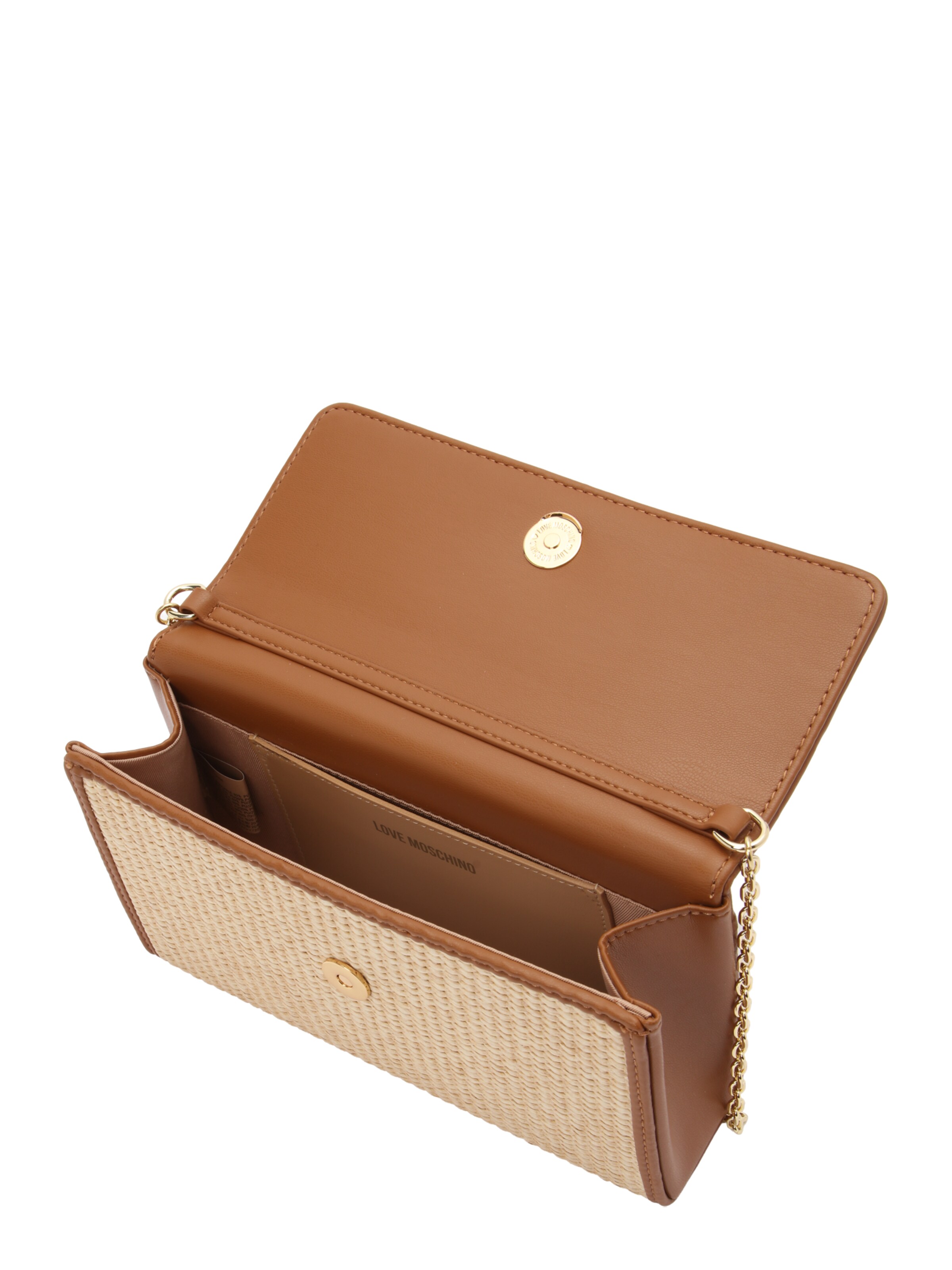 Pochette di Love Moschino in marrone