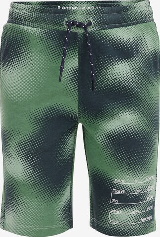 WE Fashion Regular Bukse i grønn: forside