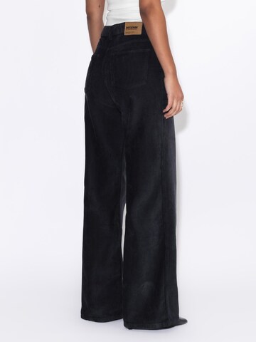 Dr. Denim Regular Jeans 'Rhue Low Wide' in Black