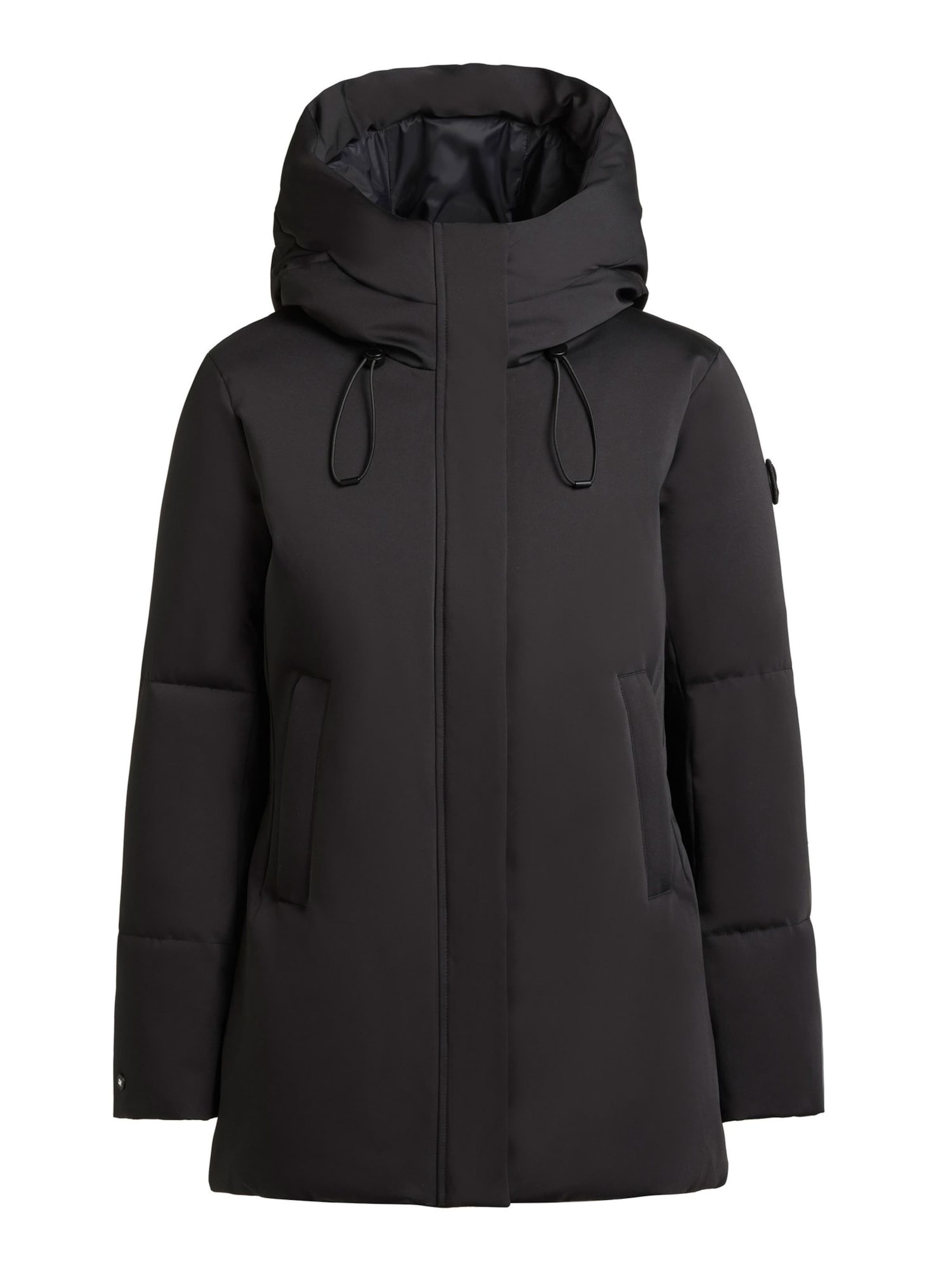 khujo Winterjacke‌ in Schwarz: Vorderseite