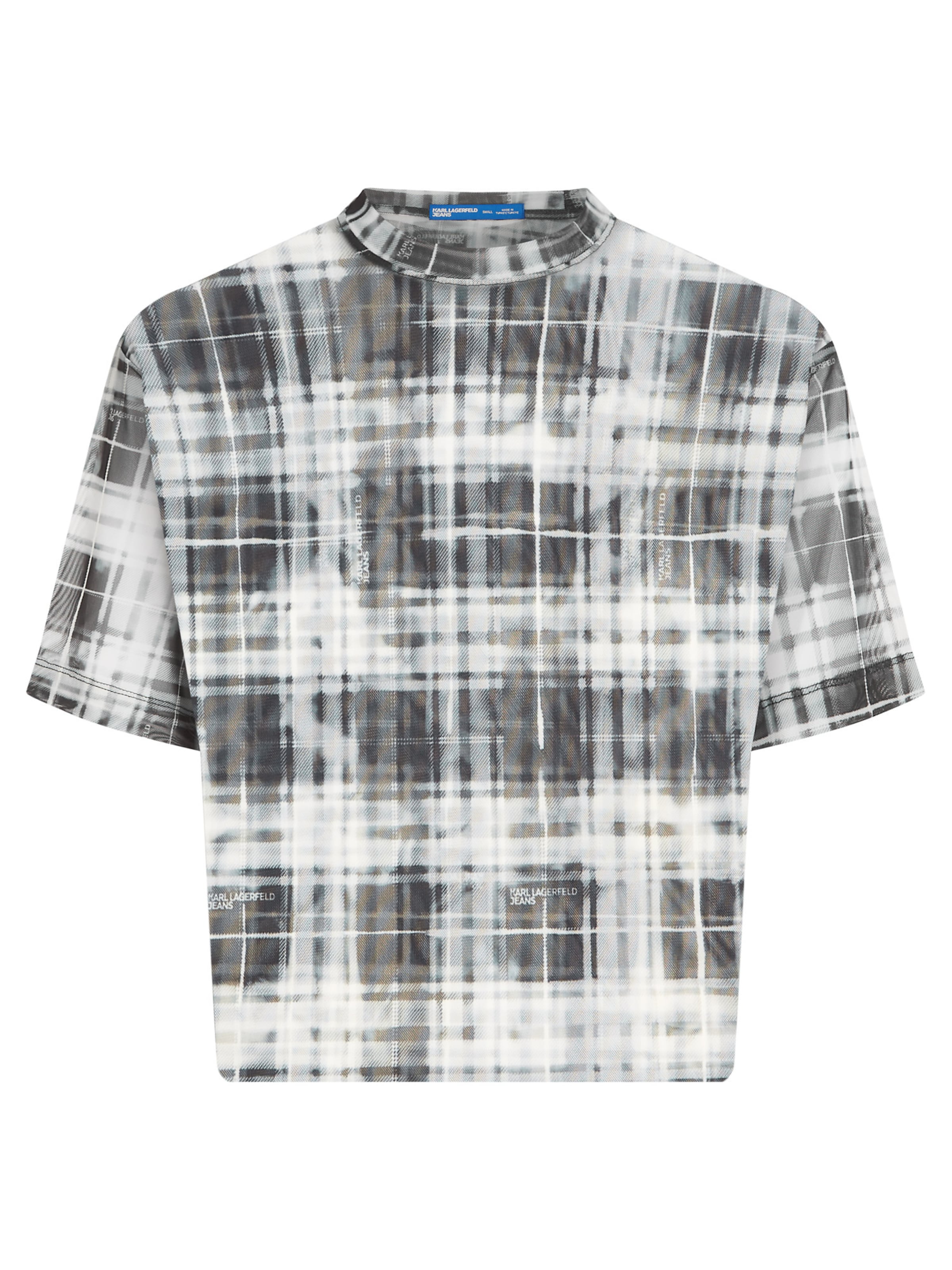 KARL LAGERFELD JEANS Majica | črna barva: sprednja stran