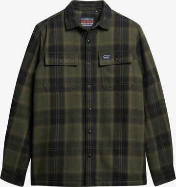 Superdry Between-Season Jacket 'Miller' in Green: front