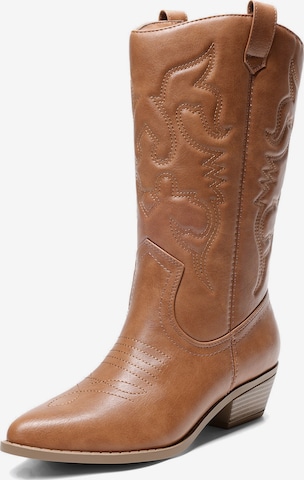 Boots 'DREAM PAIRS Klassische stiefel für Damen' Dream Pairs en vert : devant