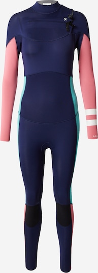 Hurley Sportsdragt i navy / aqua / gammelrosa / hvid, Produktvisning