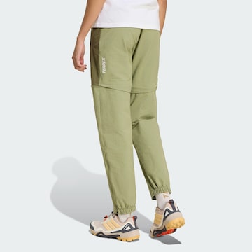 ADIDAS TERREX - regular Pantalón de montaña 'Terrex Xperior' en verde