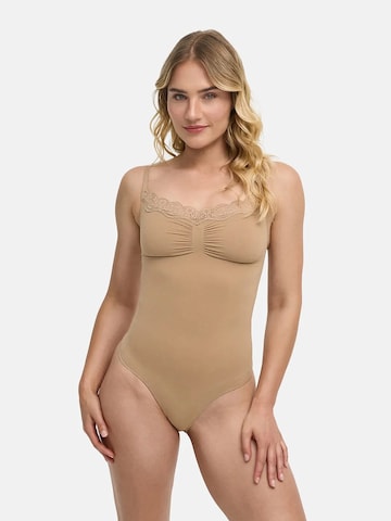 Body modelant 'Bodysuit Sculpting Shapewear mit Lace' cfab en beige