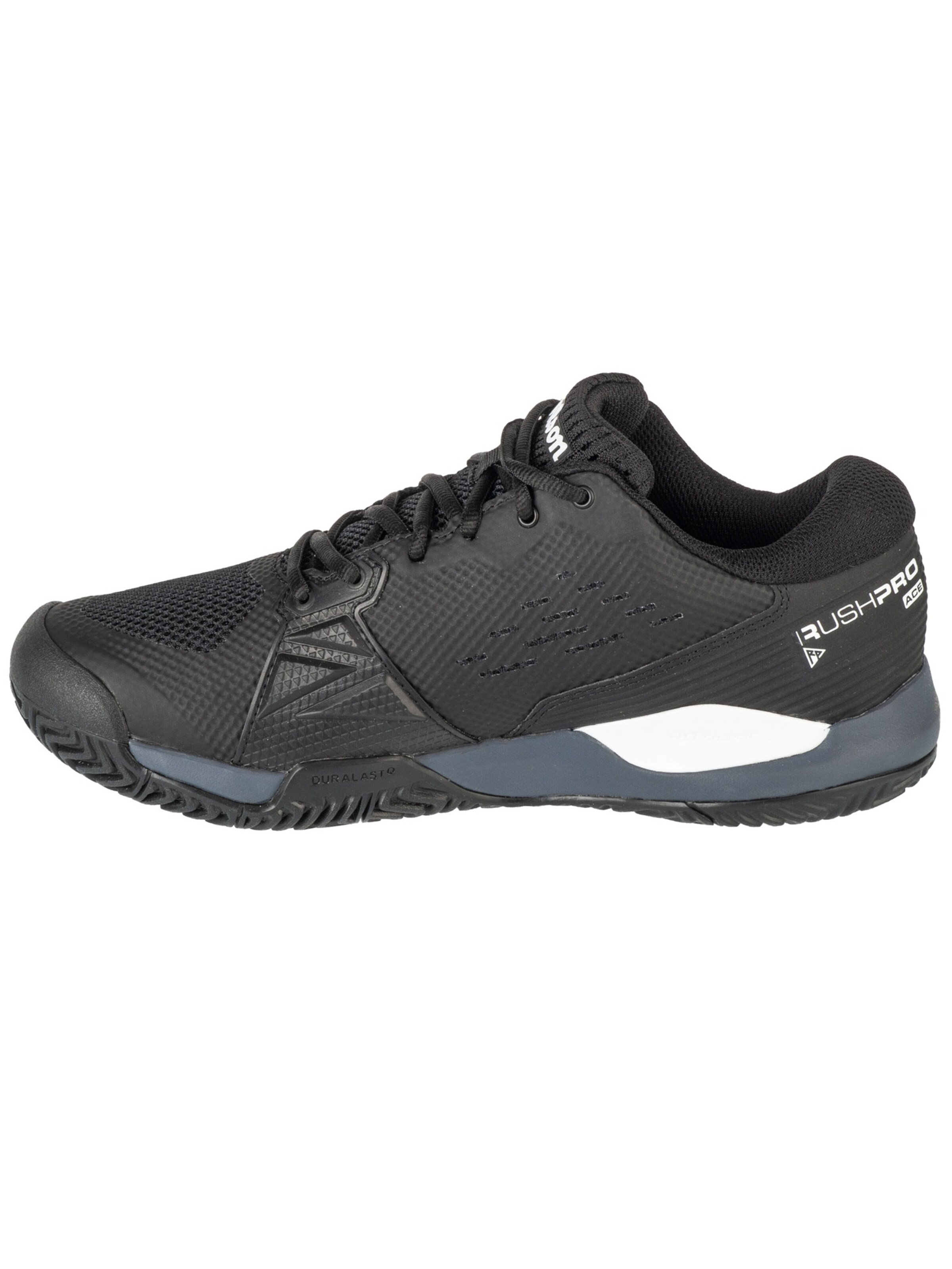 WILSON Athletic Shoes 'Wilson Rush Pro Ace' in Black: front