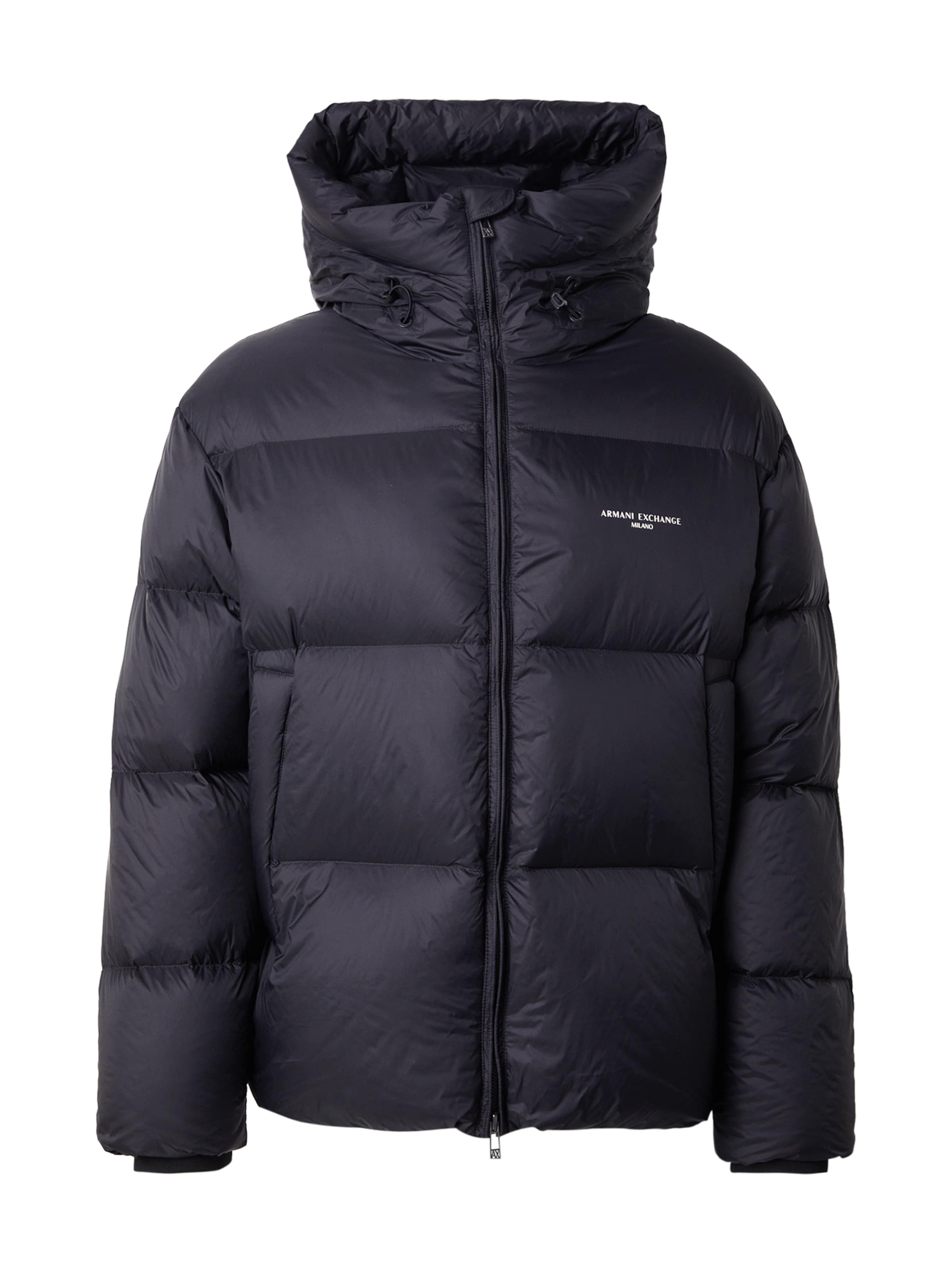 ARMANI EXCHANGE Kurtka zimowa &#x27;Down&#x27; w kolorze czarny: przód