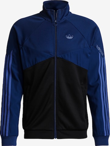 ADIDAS ORIGINALS Sweatjacke in Blau: predná strana