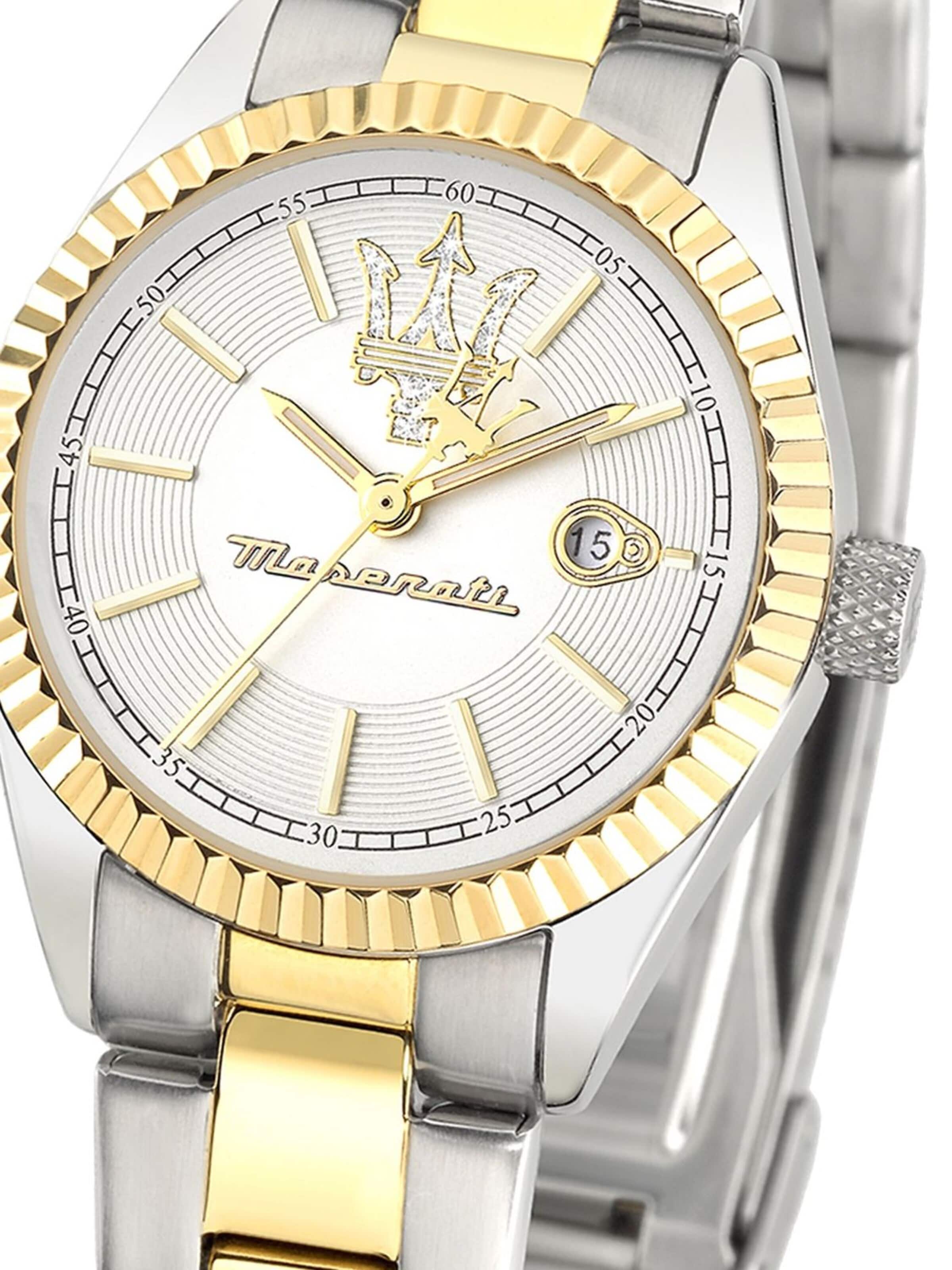 Maserati Analog Watch in Silver