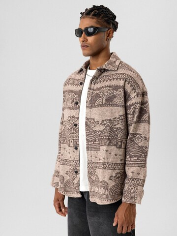Comfort fit Camicia di Dandalo in marrone