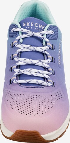 Baskets basses SKECHERS en bleu