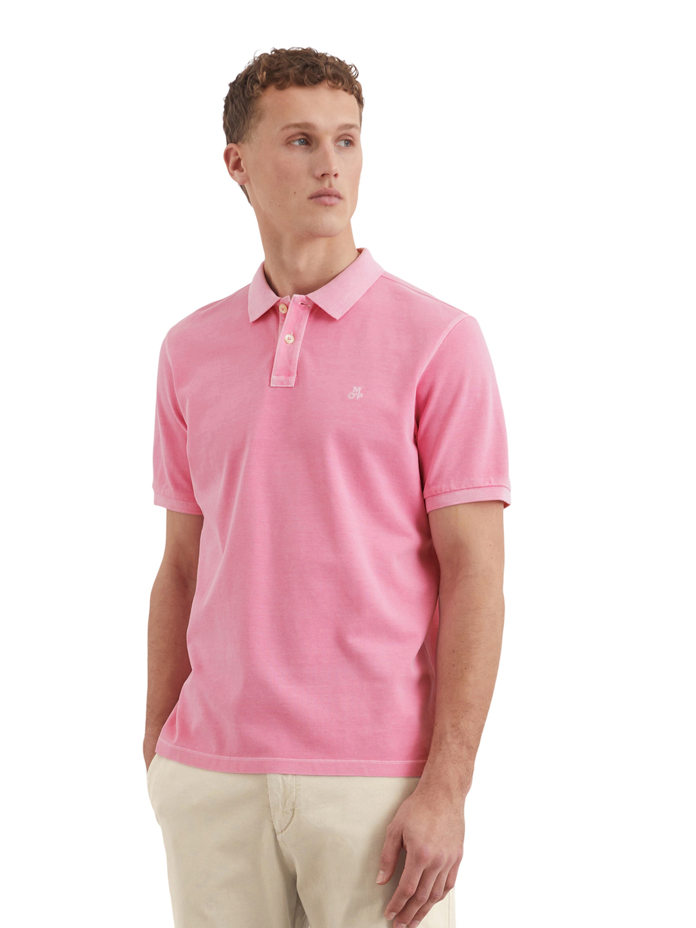 Marc O'Polo Shirt in Roze: voorkant