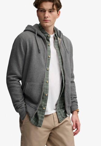 Veste de survêtement 'ESSENTIAL' Superdry & Co en gris