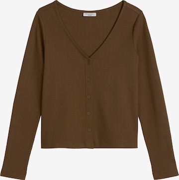 Cardigan Marc O'Polo DENIM en marron : devant