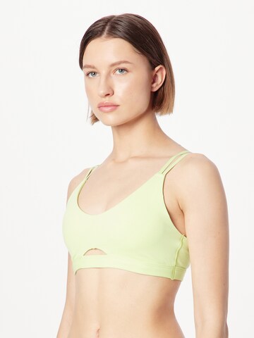 Bustino Reggiseno sportivo 'Studio Luxe' di ADIDAS PERFORMANCE in giallo: frontale