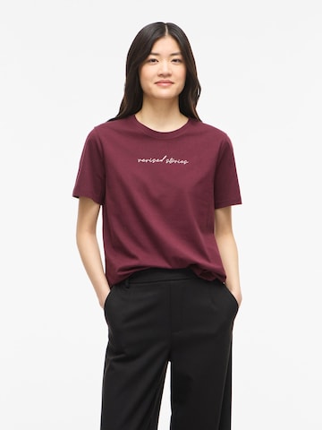 VILA Shirt 'VIVora' in Red: front