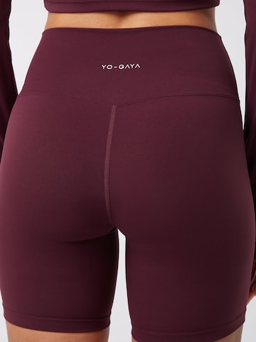 YO-GAYA Skinny Leggings‌‌ in Rot