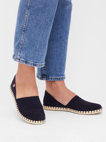 VERBENAS Espadrilles 'Carmen' in Blauw: voorkant