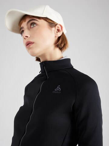 ODLO Functionele fleece jas 'Berra' in Zwart