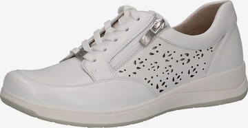 CAPRICE Sneakers laag in Wit: voorkant