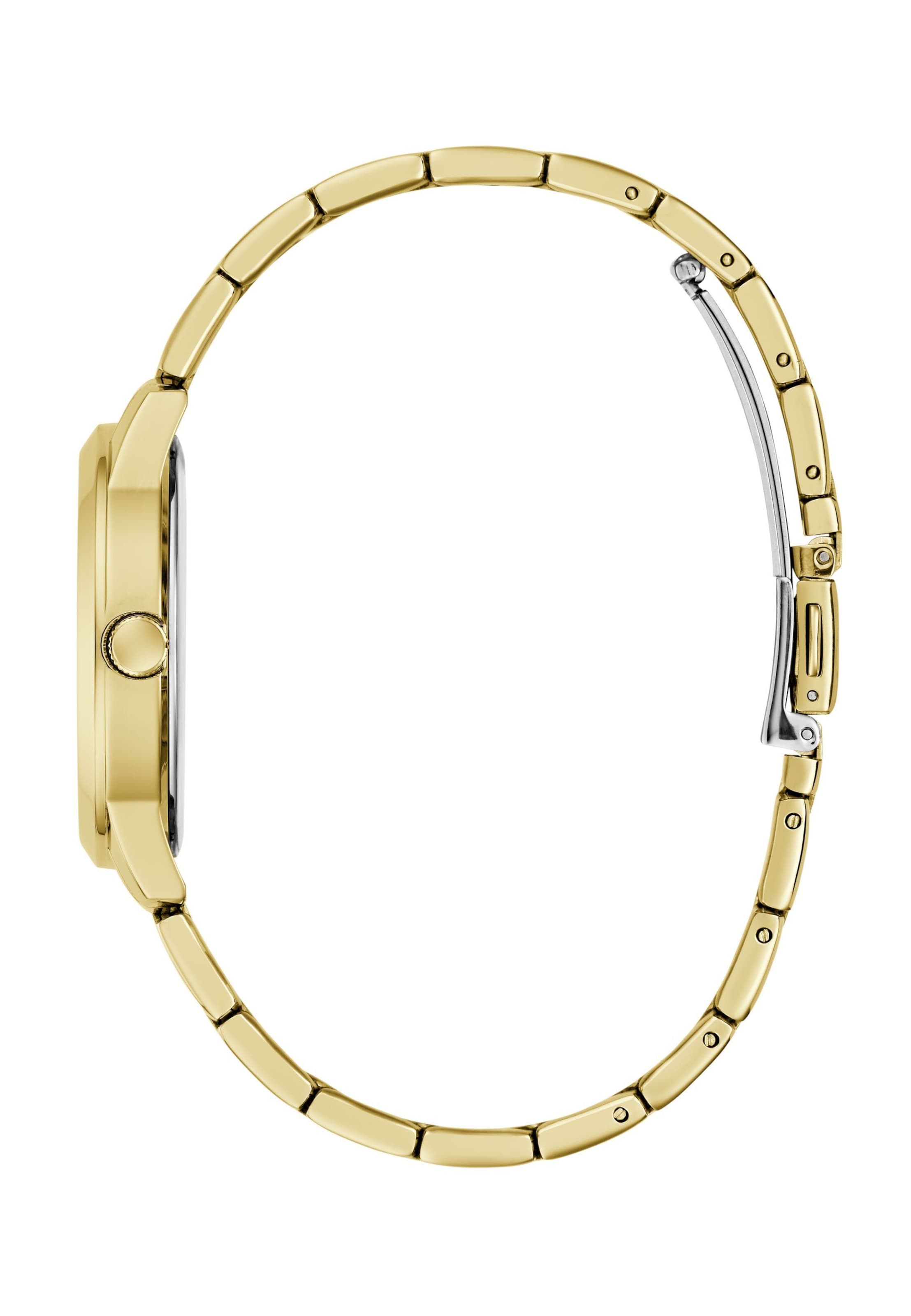 GUESS Analogt ur 'WINNI' i guld