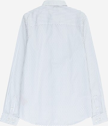 Coupe regular Chemise 'JOE' Jack & Jones Junior en blanc