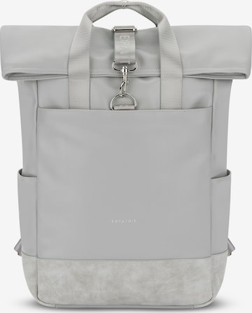 Expatrié Backpack 'Adele' in Grey: front