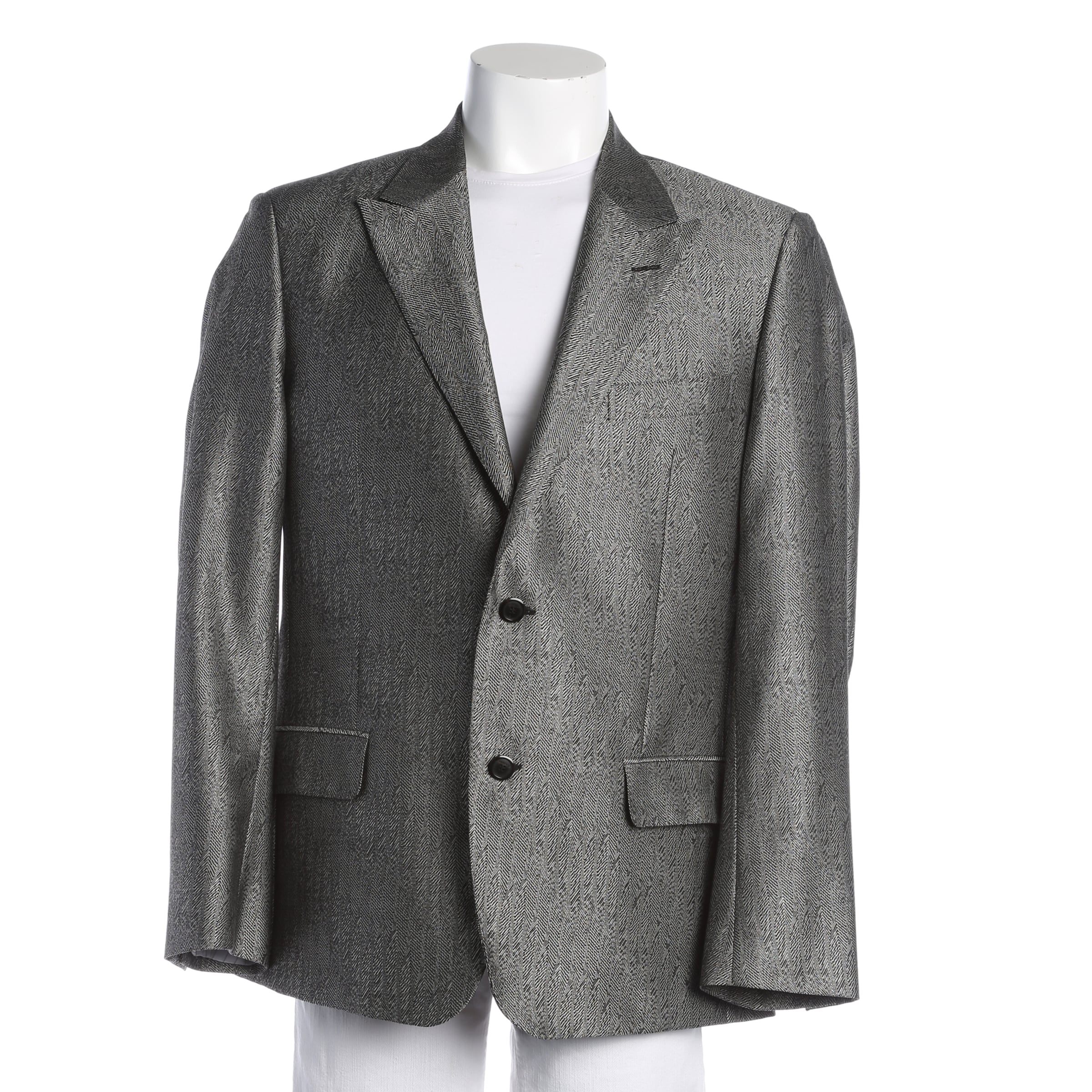 VERSACE Sakko in L-XL in dunkelgrau, Produktansicht