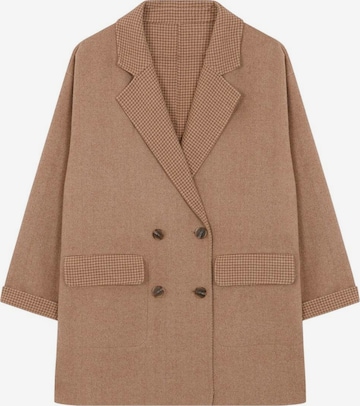 Scalpers Between-Seasons Coat in Brown: front