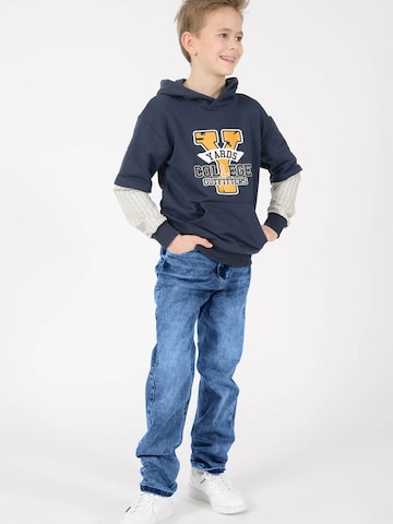 mėlyna BLUE EFFECT „Baggy“ Džinsai: priekis