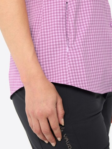 VAUDE Multifunctionele blouse 'Seiland III' in Roze