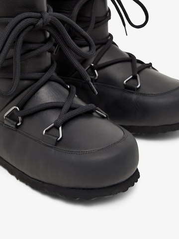 Bottines 'SALLY' Bianco en noir